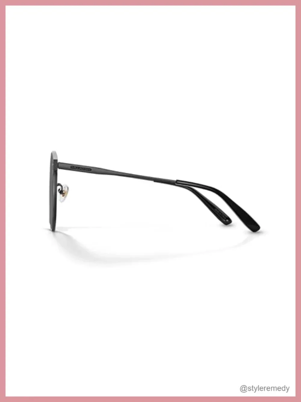 Women's Oversized Square Sunglasses UV400 Polarized Metal Frame